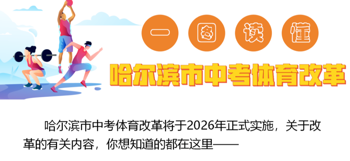 一图读懂 | 哈尔滨市中考体育改革 一图读懂 | 哈尔滨市中考体育改革